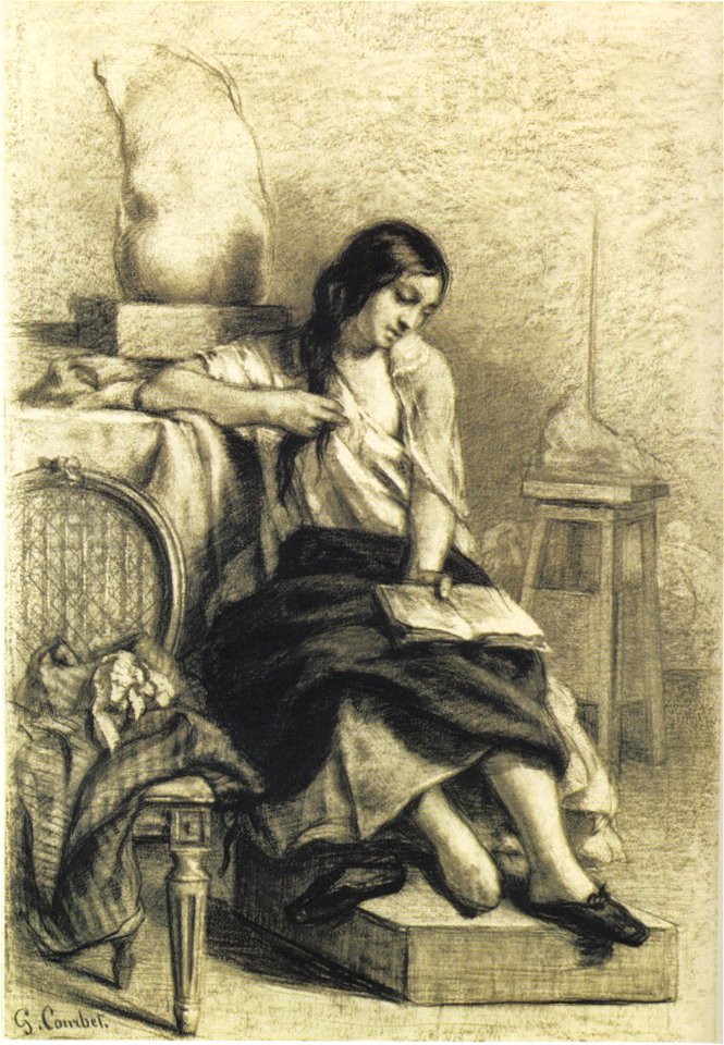 Jeune modèle au repos Courbet-170