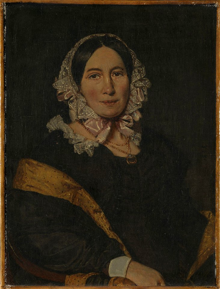 Christian Albrecht Jensen - The Artist's Wife Kathrine - NG.M.02274 - National Museum of Art, Architecture and Design