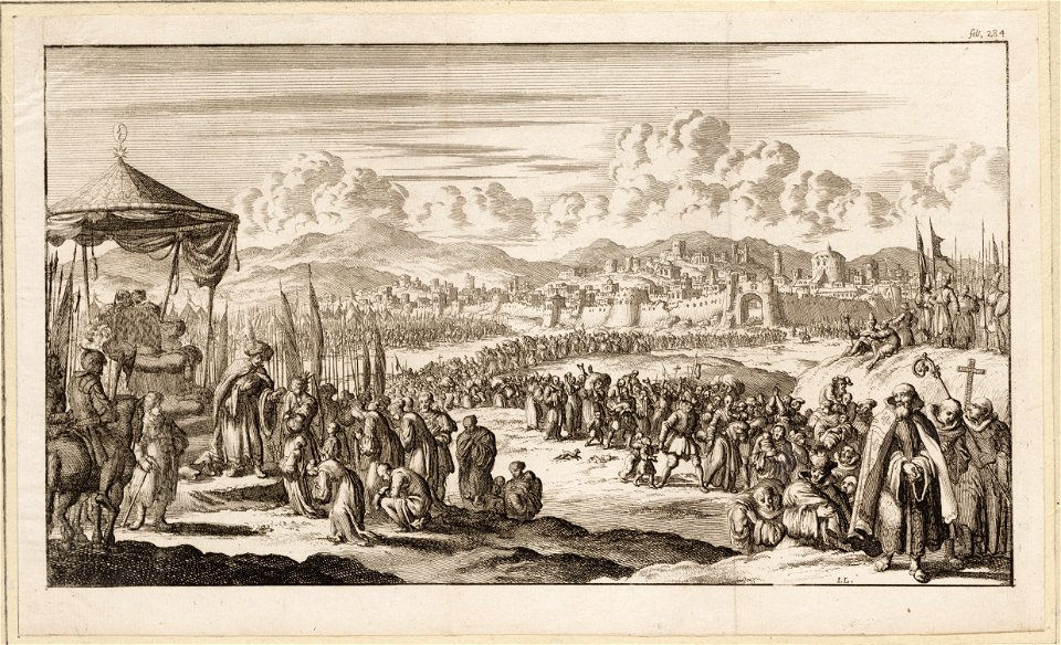 Jeruzalem door Saladin heroverd, objectnr A 41644