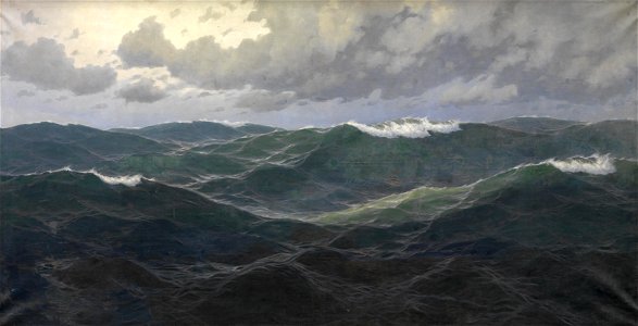 Max Jensen Großes Marinestück