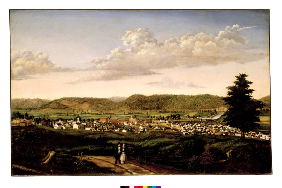Jennings, J. S., Artist - Scene of Corning, New York - Google Art Project