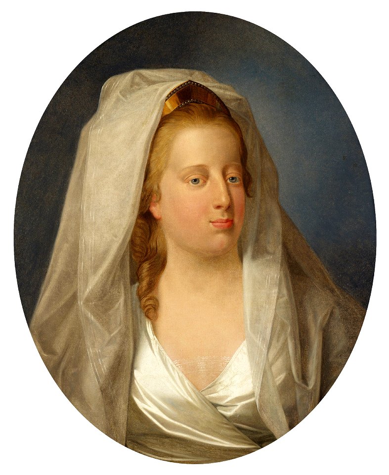 Jens Juel (1745-1802) - Caroline Matilda, Queen of Denmark (1751-75) - RCIN 403924 - Royal Collection