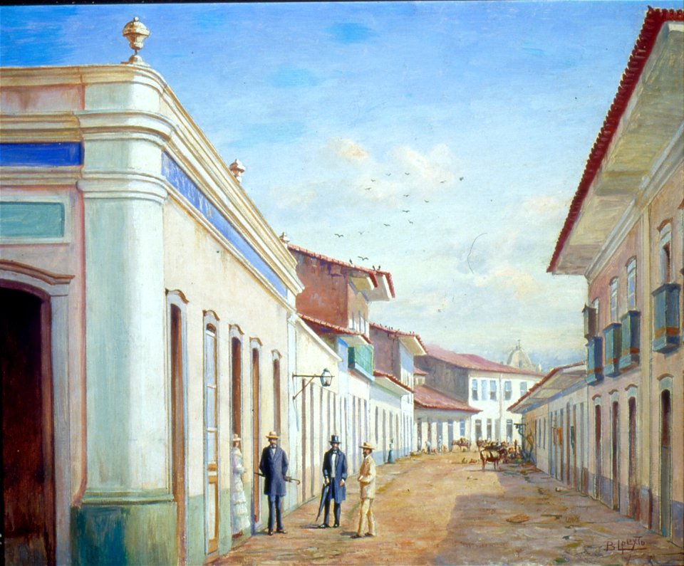 Jesus, Benedito Calixto de - Rua da Quitanda, 1858