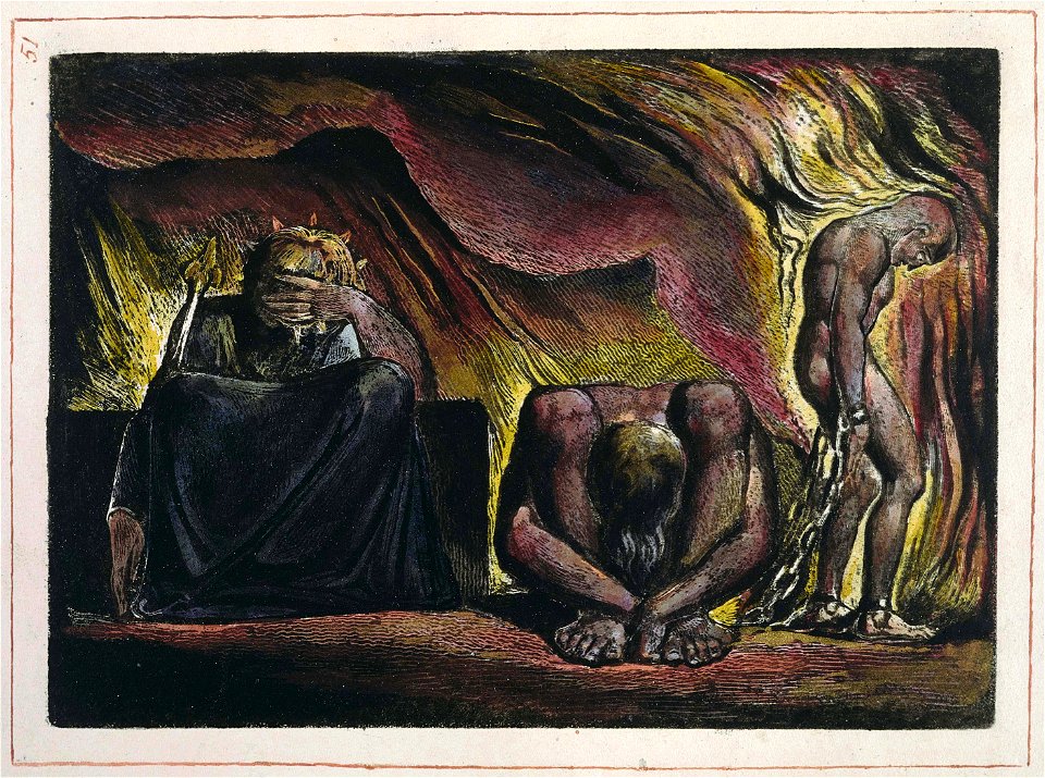 Jerusalem The Emanation of The Giant Albion, copy E, object 51 (Bentley 51, Erdman 51, Keynes 51)