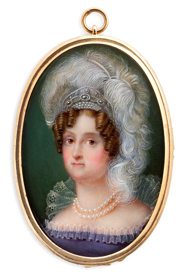 Jeremia David Alexander Fiorino - Prinsessa Maria Amalia von Sachsen - S 314 - Finnish National Gallery