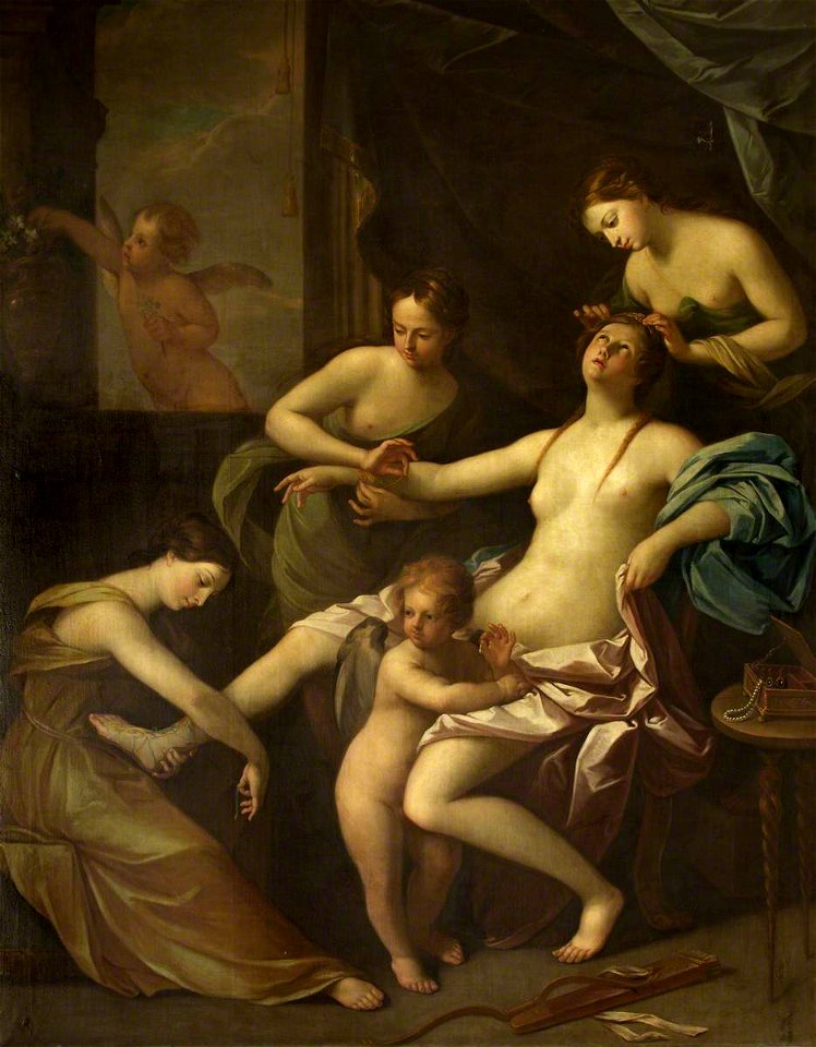 Jeremiah Davison (c.1695-1745) - The Toilet of Venus (after Guido Reni) - 732315 - National Trust