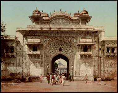 Jeypore. Maharajah's Palace. LCCN2017657618