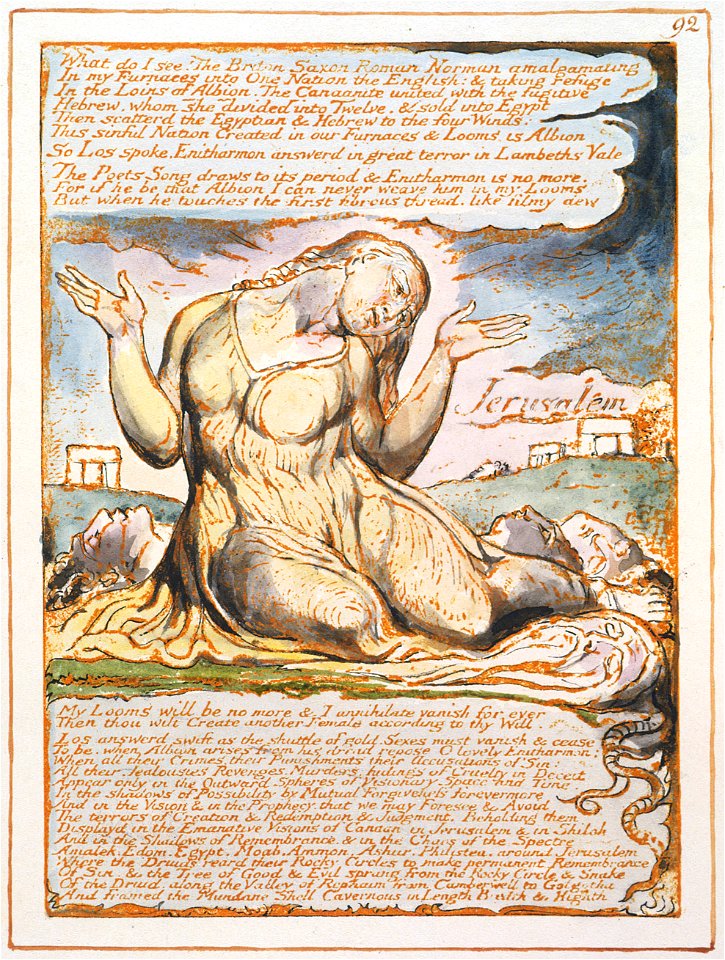 Jerusalem The Emanation of the Giant Albion e p92 300