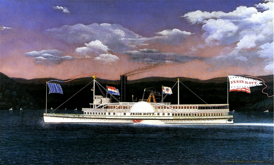 Jesse Hoyt (steamboat) by Bard