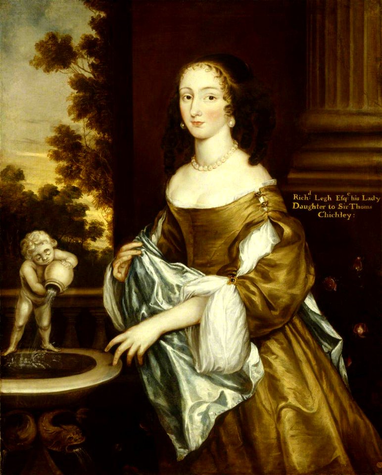 Jerome Hesketh (active 1647-1666) (probably) - Elizabeth Chicheley (1643–1728), Mrs Richard Legh - 499997 - National Trust
