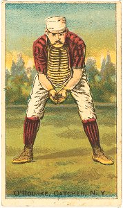 Jim O'Rourke, New York Giants, baseball card portrait LCCN2007680772