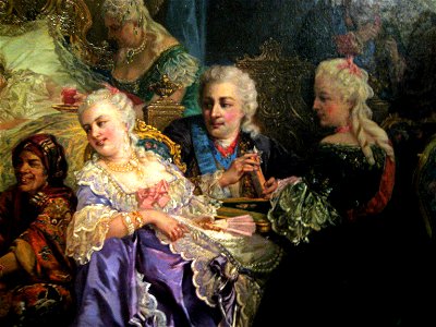 Jesters of empress Anna Ioanovna by V.Jacobi (1872) detail 05