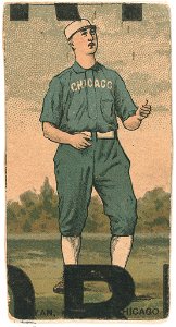 Jimmy Ryan, Chicago White Stockings, baseball card portrait LCCN2007680754