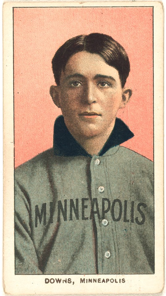 Jerry Downs, Minneapolis Team, baseball card portrait LCCN2008677006