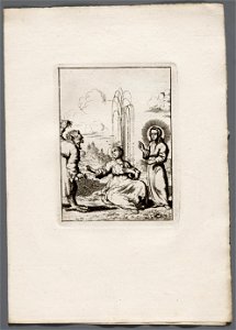 Jezus doet eene levende fontein in het hart van de ziel ontspringen, objectnr A 19307.2