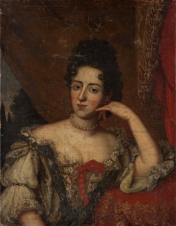 Jerzy Eleuter Szymonowicz-Siemiginowski - Portrait of Teresa Kunegunda Sobieska (1676–1730) -^- aka Countes Hedwig of Neuburg - MP 3196 MNW - National Museum in Warsaw