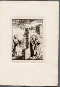 Jezus toont de wonden zijner handen aan de ziel, objectnr A 19314.4