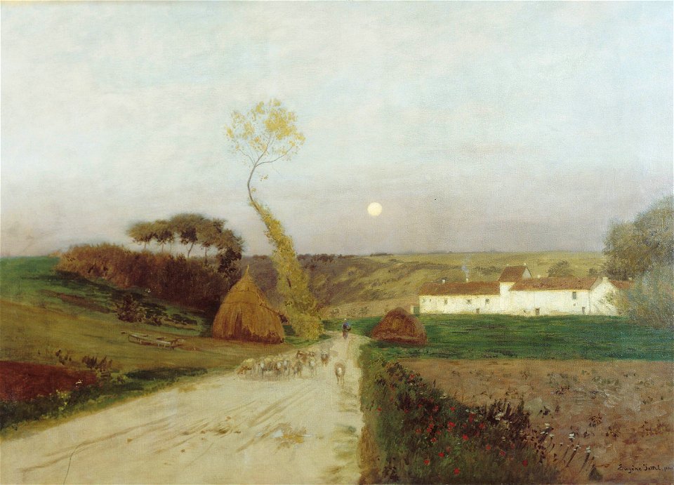 Eugen Jettel - Mondaufgang (1896)