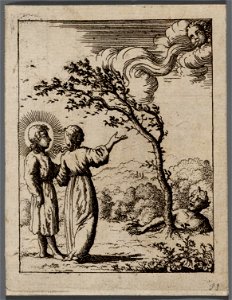 Jezus en de ziel in een storm, objectnr A 19189