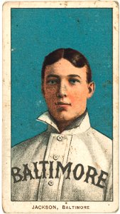Jimmy Jackson, Baltimore Team, baseball card portrait LCCN2008676915