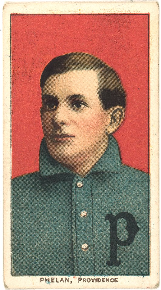 Jimmy Phelan, Providence Team, baseball card portrait LCCN2008677022