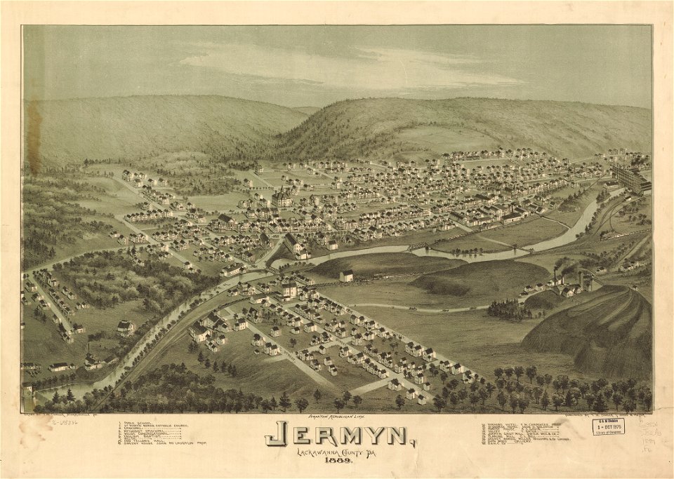 Jermyn, Lackawanna County, Pa. LOC 76695236