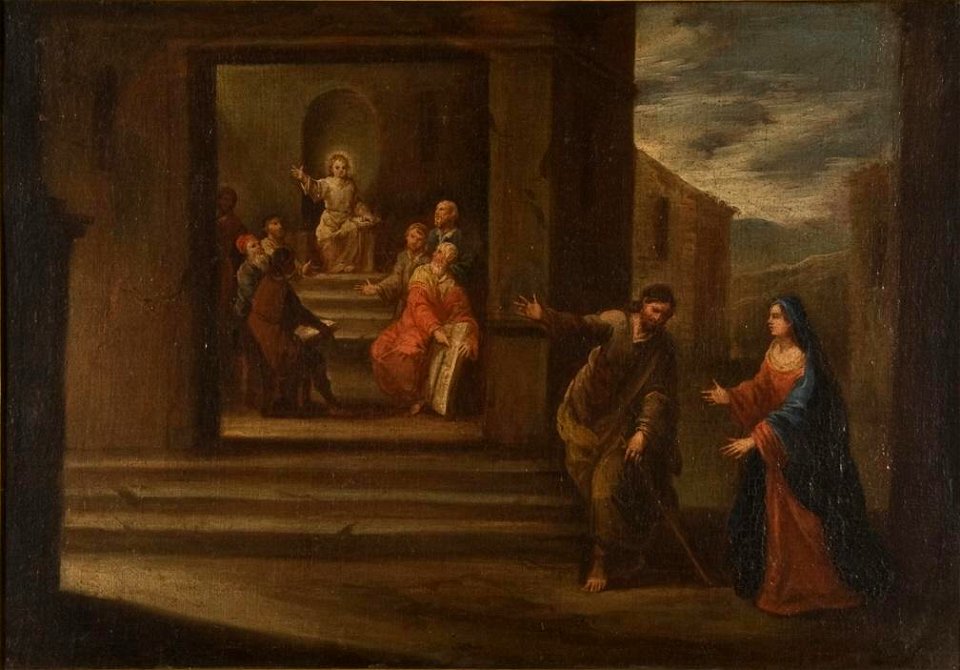 Jesús perdido y hallado entre los doctores (Museo Cerralbo, Madrid)