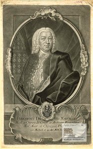 JJ Haid nach WD Majer - Burkhard David Mauchart Schabkunst 1746