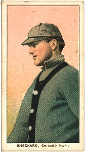 Jimmy Sheckard, Chicago Cubs, baseball card portrait LCCN2008675196
