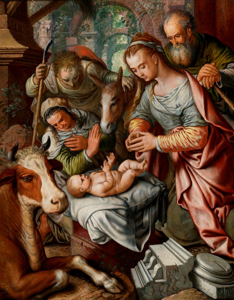Joachim Beuckelaer - Adoration of the shepherds 216N08825 67MK4