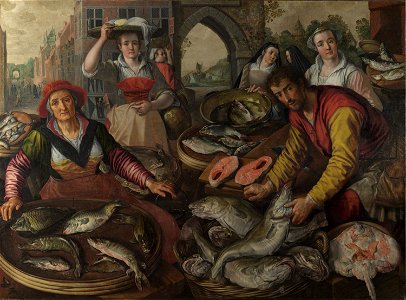 Joachim Beuckelaer - The Four Elements- Water - Google Art Project