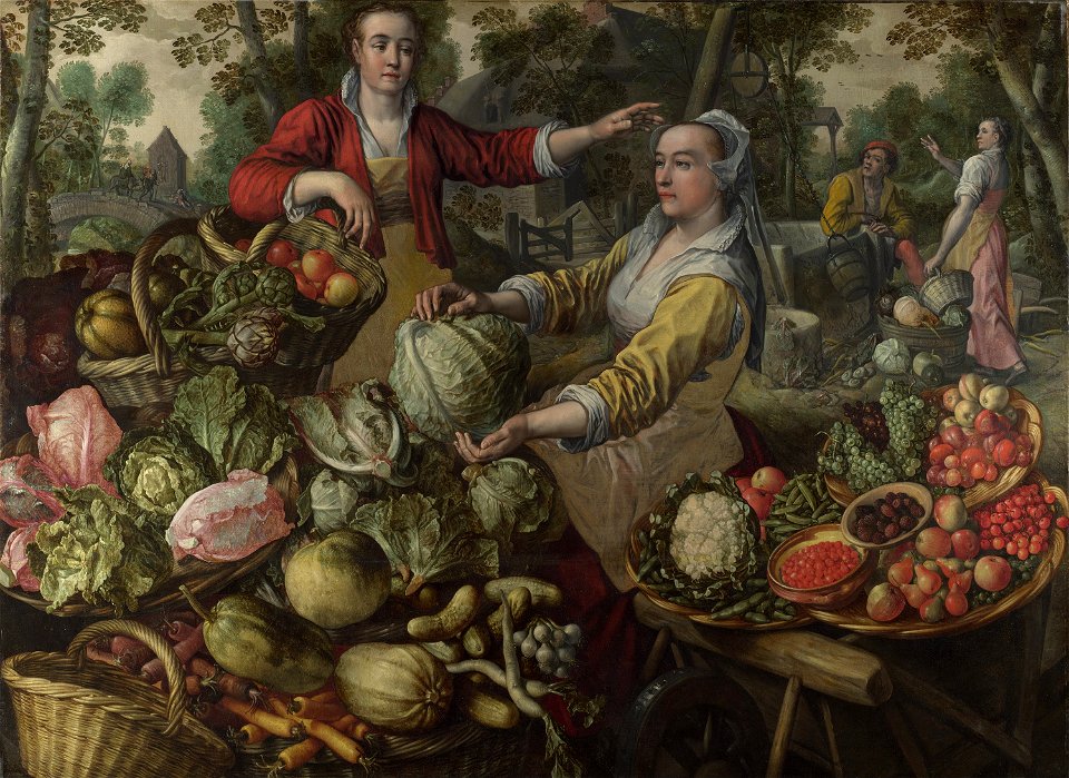 Joachim Beuckelaer - The Four Elements- Earth - Google Art Project