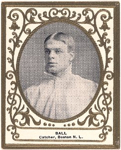 Jim Ball, Boston Doves, baseball card portrait LCCN2007683724