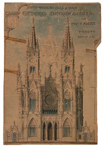 Jesús Maria Corona - Ante-projeto para a Catedral de Porto Alegre (2)