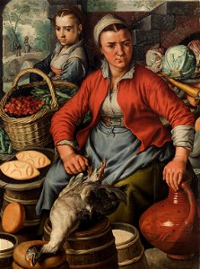 Joachim Beuckelaer - Market woman
