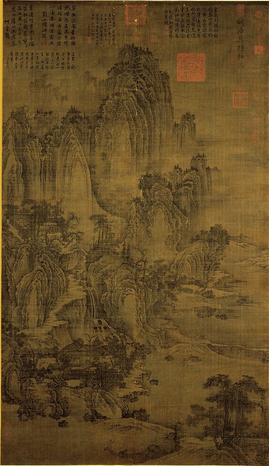 Jing Hao.Mount Kuanglu. National Palace Museum, Taipei, Taiwan