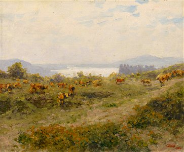 Jindřich Tomec - Motív z okolia Bratislavy - O 845 - Slovak National Gallery