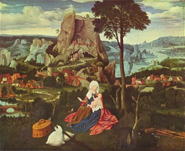 Joachim Patinir 005. Free illustration for personal and commercial use.