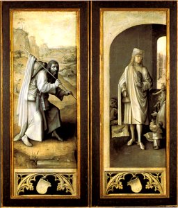 Jheronimus Bosch Last Judgment triptych (Vienna) exterior