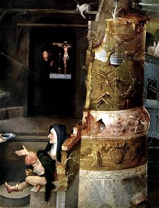 Jheronimus Bosch The Temptation of Saint Anthony (detail)