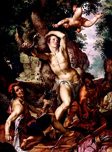 Joachim Wtewael - The Martyrdom of St Sebastian - WGA25912