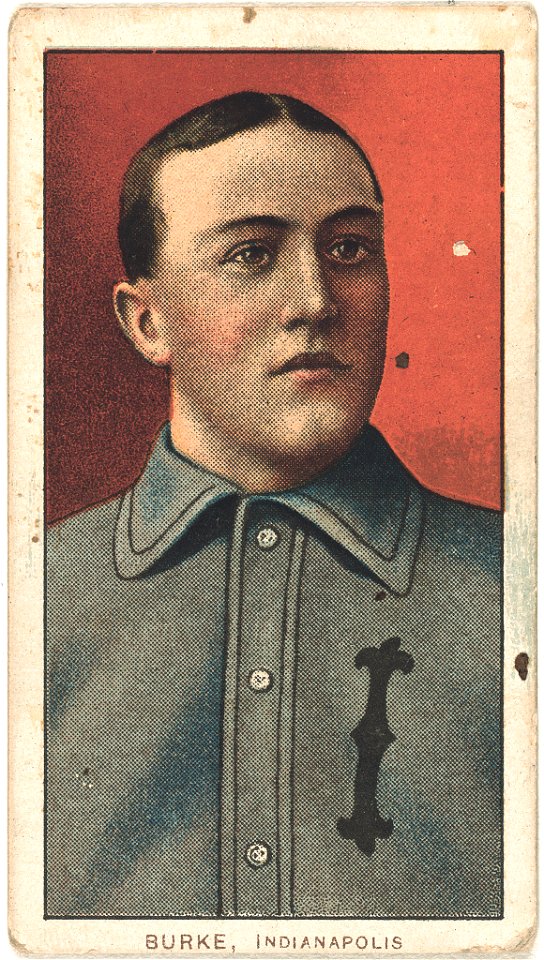Jimmy Burke, Indianapolis Team, baseball card portrait LCCN2008676936