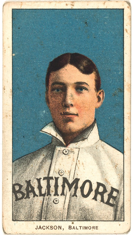 Jimmy Jackson, Baltimore Team, baseball card portrait LCCN2008676915