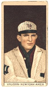 Jim Vaughn, New York Highlanders, baseball card portrait LCCN2008678375
