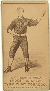 Jimmy Ryan, Chicago White Stockings, baseball card portrait LCCN2007683704