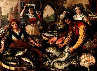 Joachim Beuckelaer - The Four Elements - Water - WGA02112