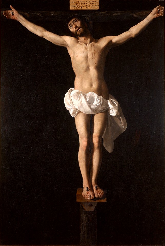 Jesus crucificado expirante