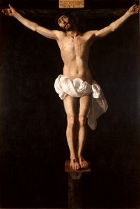 Jesus crucificado expirante