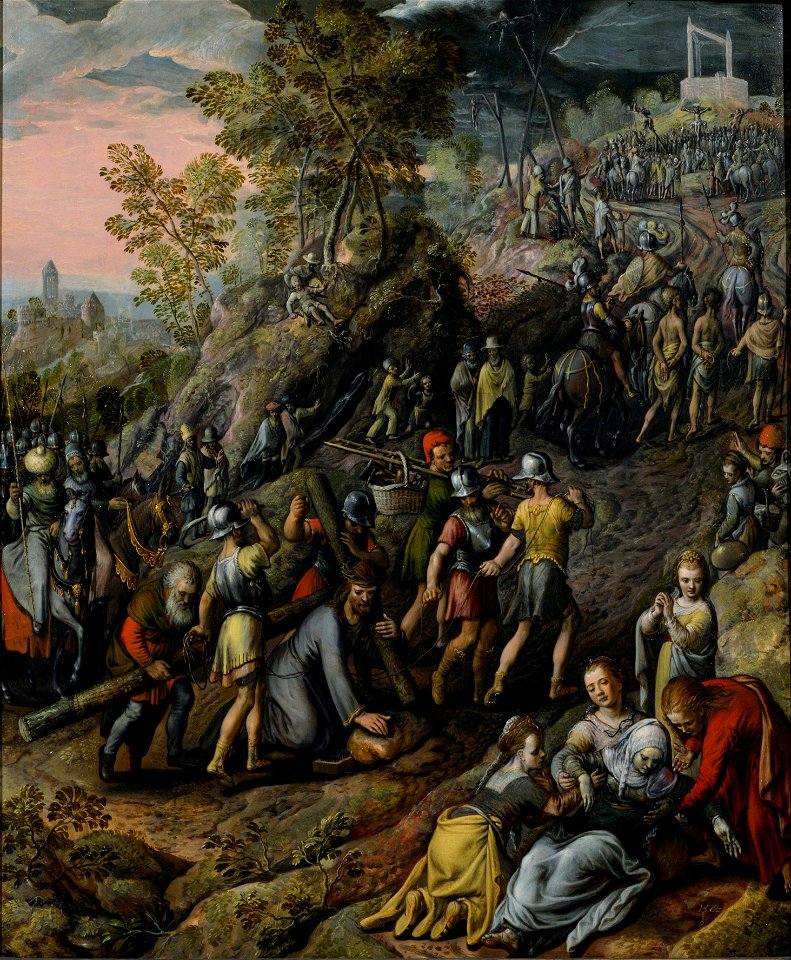 Joachim Beuckelaer - Christ carrying the Cross - Google Art Project