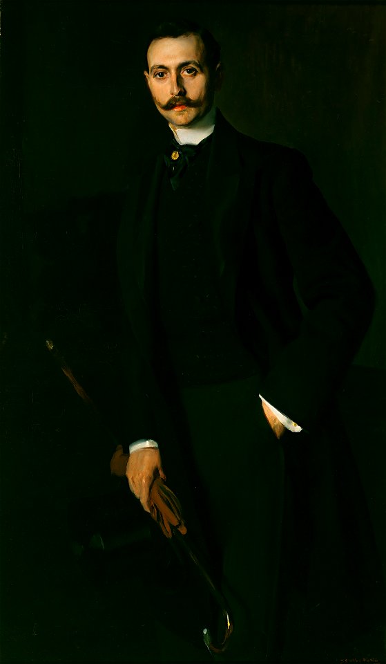 Joaquín Sorolla - Retrato de Aureliano de Beruete y Moret